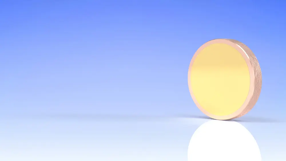 Gold mirrors