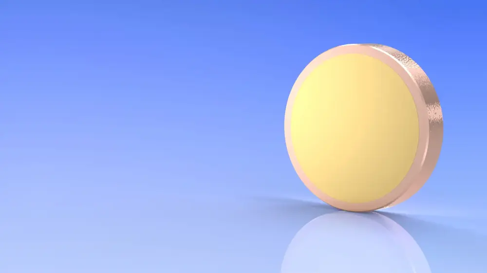 Gold coatings