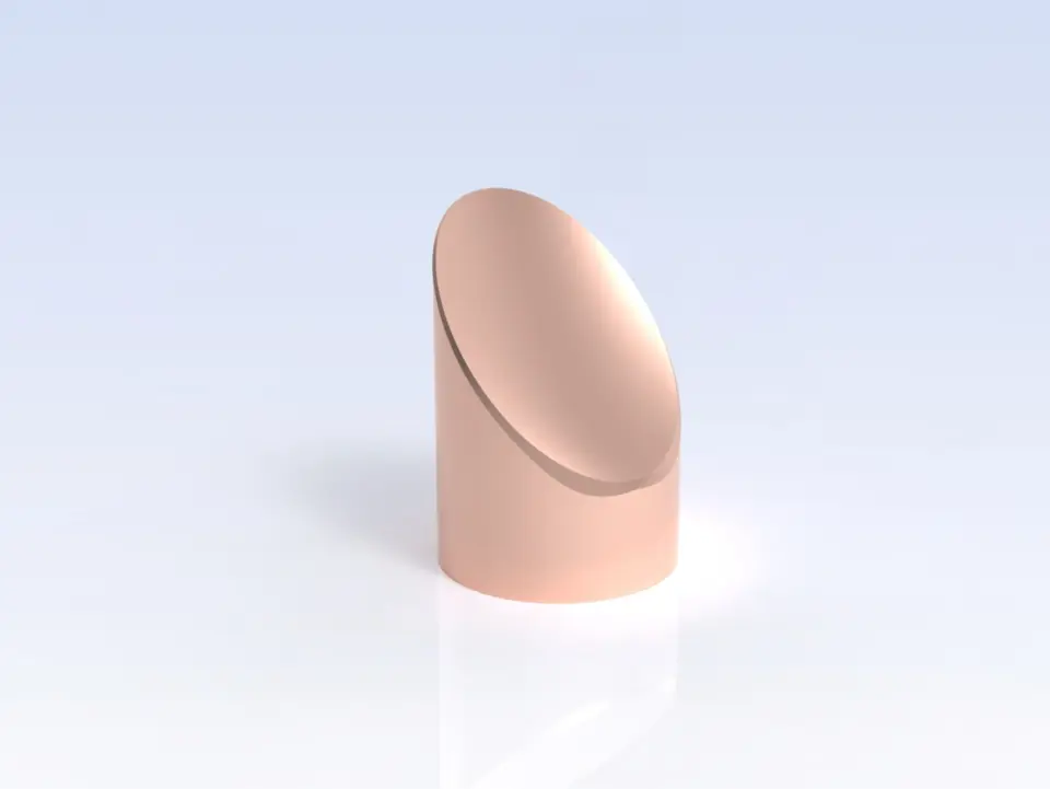 Copper mirror (parabolic)