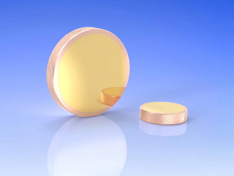 Copper mirrors for laser cutting systems