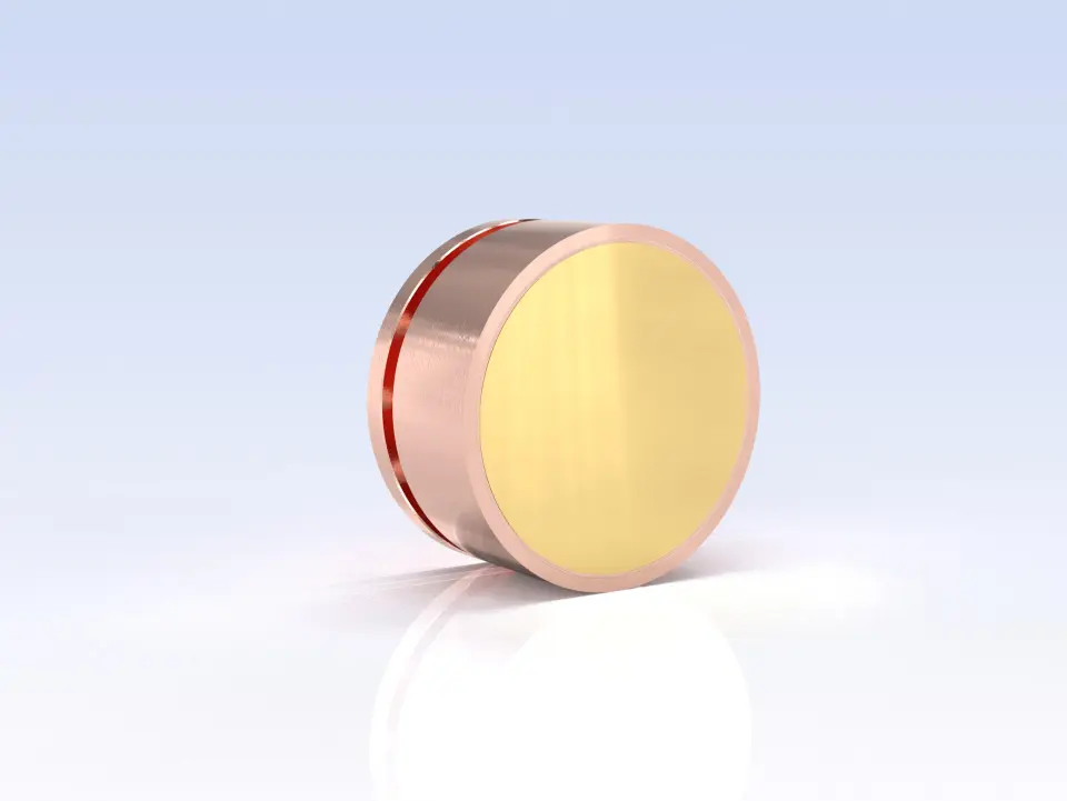 Zero-phase CO2 laser mirror